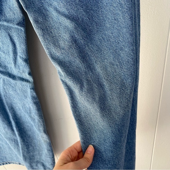 Pacsun Low Rise Baggy Light Wash Women's Size 26 Wide Leg Distressed Jeans - Picture 10 of 15